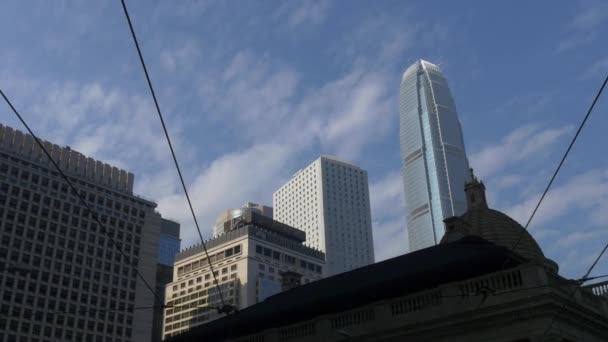 香港摩天大楼全景 — 图库视频影像