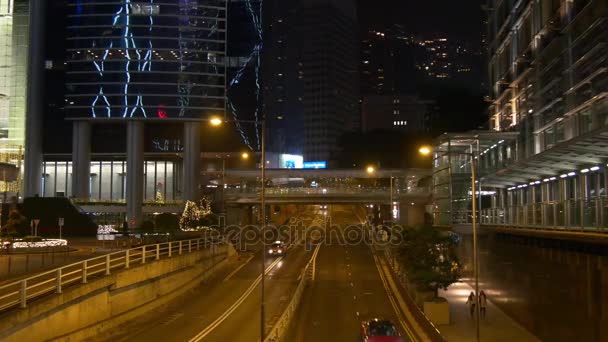 Verkehr in Hongkong — Stockvideo