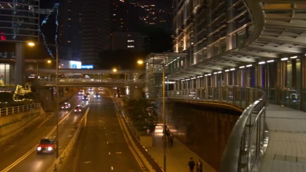 Verkehr in Hongkong — Stockvideo