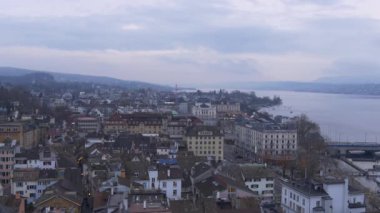 Zürih cityscape panorama