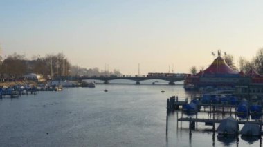 Zürih cityscape panorama