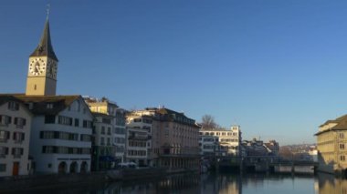 Zürih cityscape panorama
