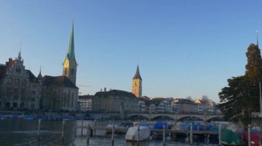 Zürih cityscape panorama