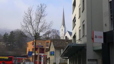 Zürih'in kış yaşam 
