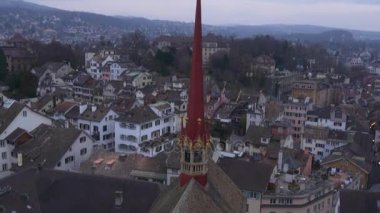 Gece zaman Zürih Şehri