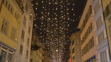Noel dekorasyon ışıklı Zürih