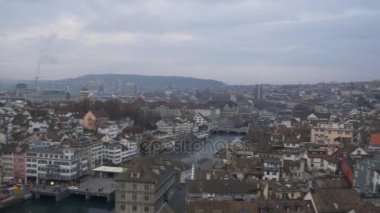 Zürih cityscape panorama