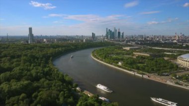 Moskova nehri manzarası 