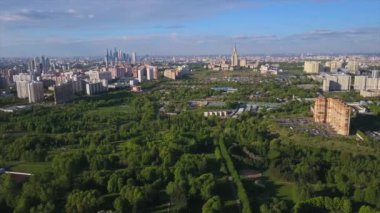 Moskova cityscape panorama
