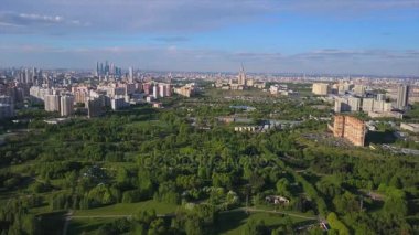 Moskova cityscape panorama