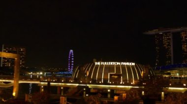 gece aydınlatma marina koyunda