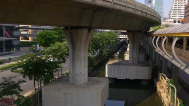 Tayland Bangkok şehir sokakları 