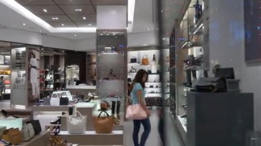 Alışveriş Hong Kong şehir merkezinde