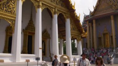 Tapınaklar Bangkok yakın kişi