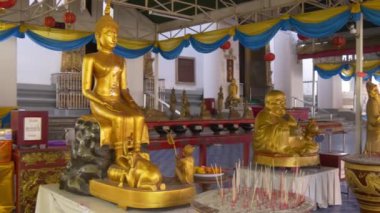 Tapınaklar Bangkok yakın kişi