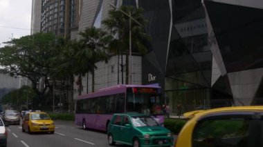 Görünümü modern Hong Kong
