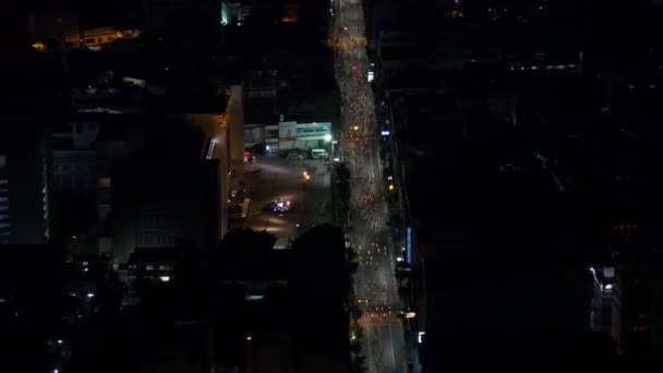 Tráfico urbano en Bangkok — Vídeos de Stock