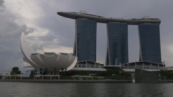 Marina Bay Sands Mall Hotel — Vídeos de Stock