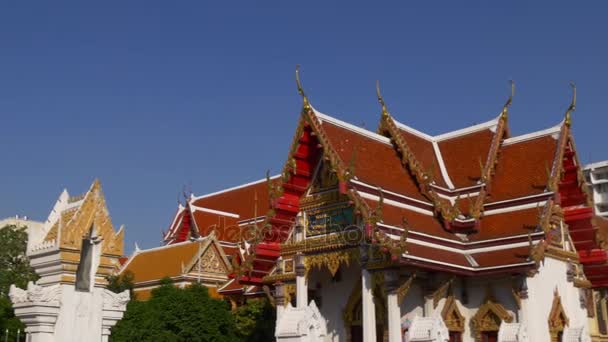 バンコクの美しい寺院 — ストック動画