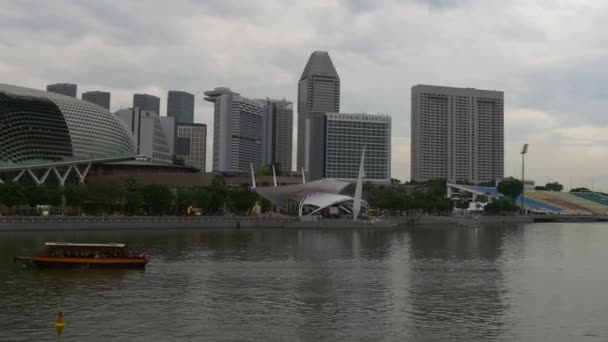 Panorama miasta Singapur — Wideo stockowe