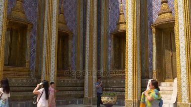 Tapınaklar Bangkok yakın kişi
