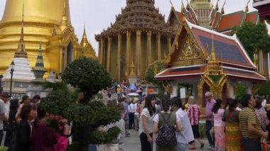 Tapınaklar Bangkok yakın kişi