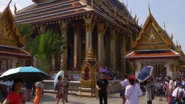 Tapınaklar Bangkok yakın kişi