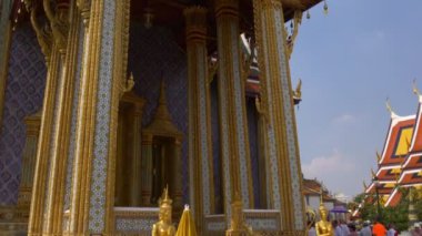 Tapınaklar Bangkok yakın kişi
