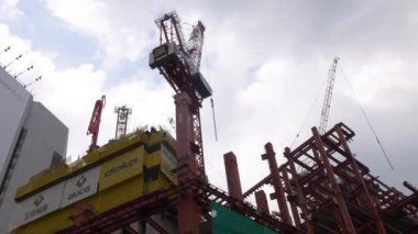 Hong Kong şehrinin bina süreci