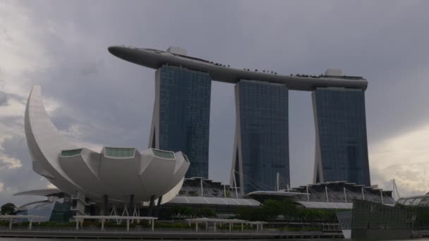 Hotel Marina bay sands hotel — Wideo stockowe