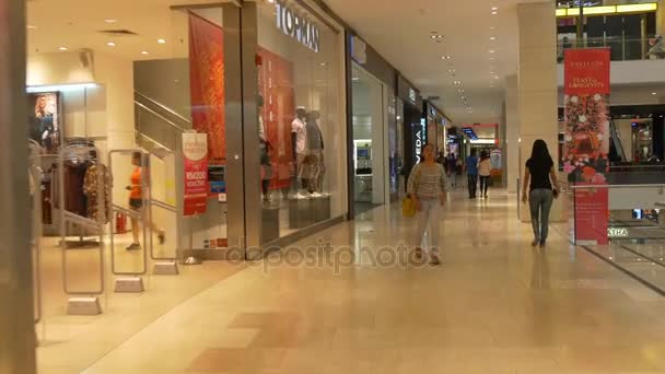 Centro commerciale a Hong Kong — Video Stock