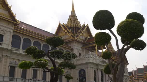 Ulicích města Bangkok v Thajsku — Stock video