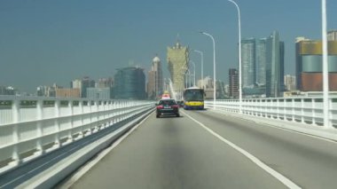 Macau şehir yola gün