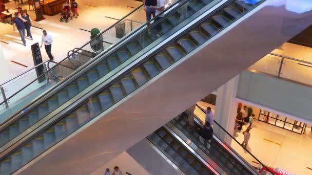 Winkelcentrum dubal mall — Stockvideo