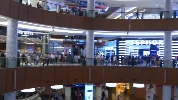 Centro comercial Dubal Mall — Vídeo de stock