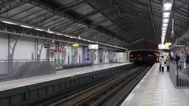 Stacja kolejowa Paryż — Wideo stockowe