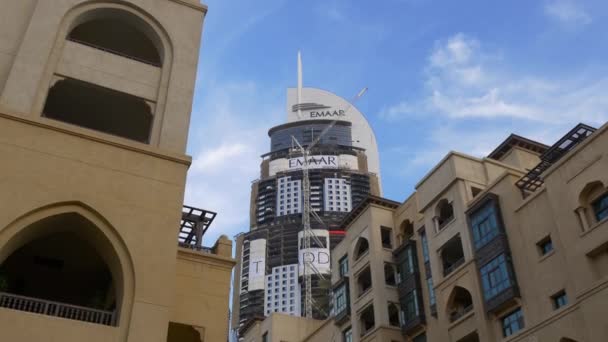 Zonnige dag in Dubai — Stockvideo