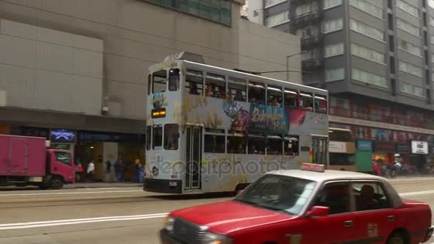 Traffico a Hong Kong — Video Stock