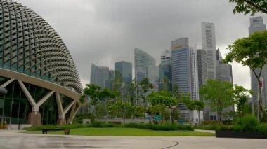 Singapur downtown Marina Bay arasında