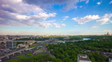 Moskova cityscape panorama