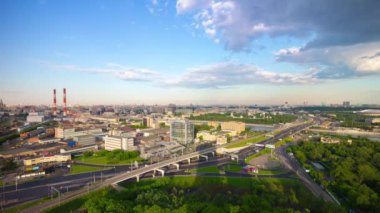 Moskova cityscape panorama