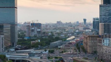 Moskova cityscape panorama