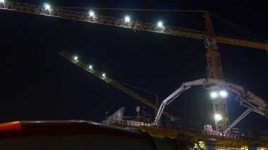 dubai marina constration panorama 