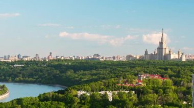 Moskova cityscape panorama