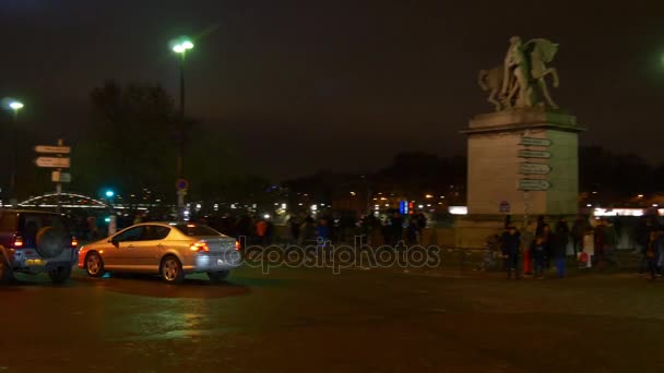 Vista panorámica de la ciudad de París — Vídeos de Stock