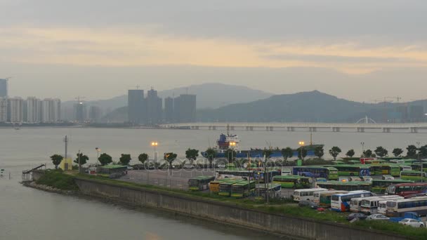 Ruchu wyspie taipa Macau — Wideo stockowe