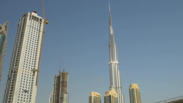 Dubai Marina panoráma — Stock videók