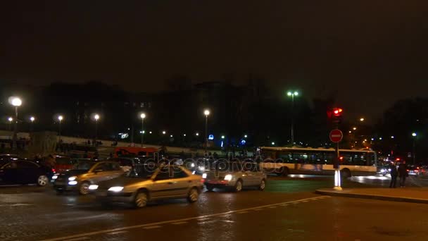 Vedere urbană a orașului Paris — Videoclip de stoc