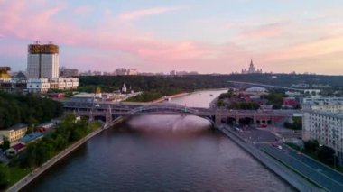 Moskova cityscape panorama