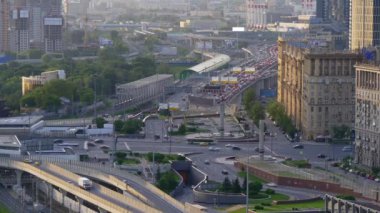 Moskova cityscape panorama